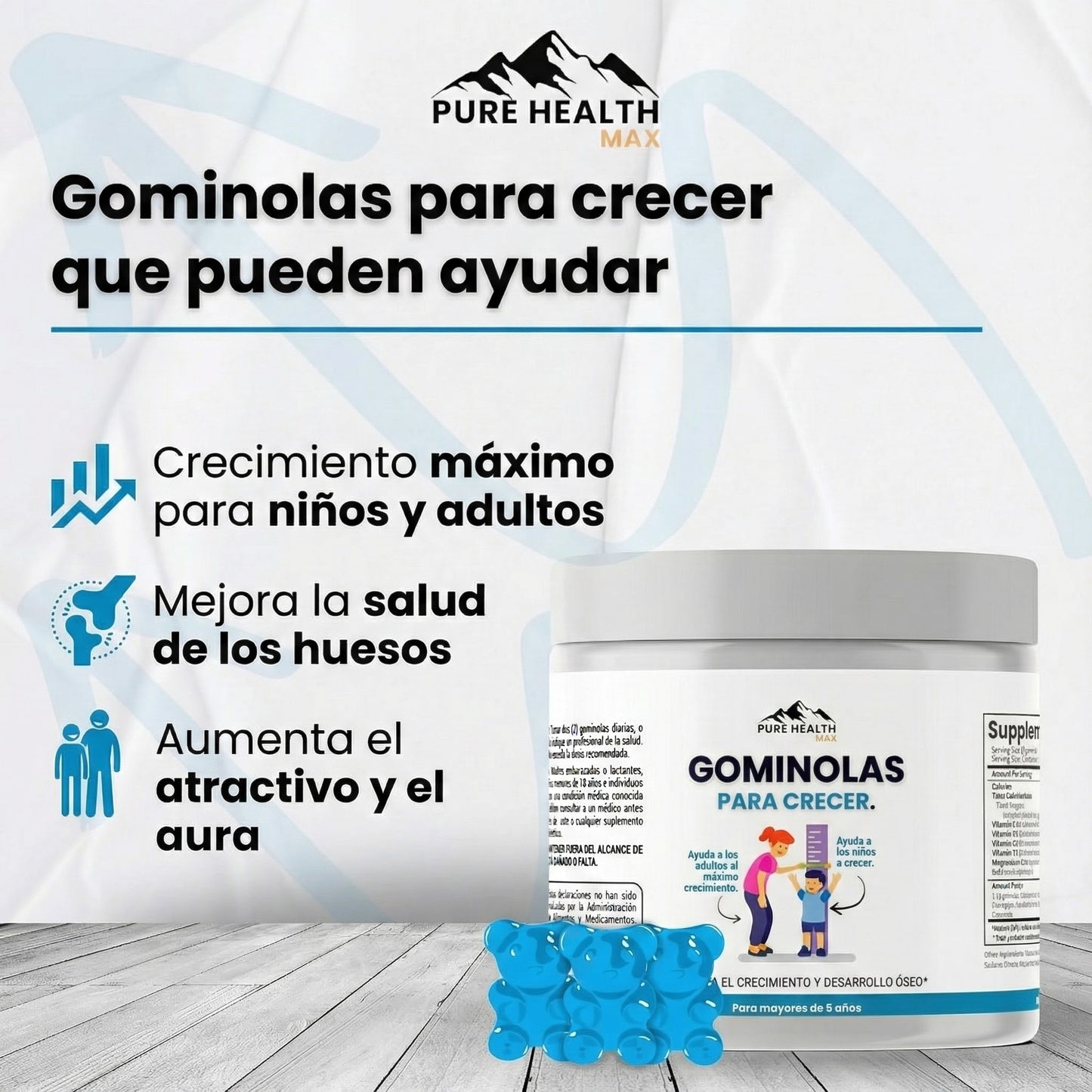 Alumi™ Crecimiento Óseo Natural