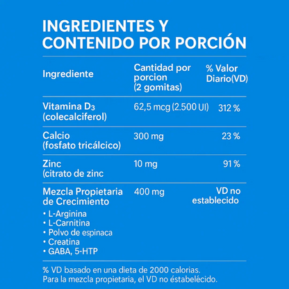 Alumi™ Crecimiento Óseo Natural